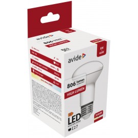 Avide LED R63 8W E27 Θερμό 3000K