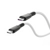 XO NB-Q246A Suluo real silicone PD Type-c to Lightning 27W 1m White