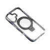 XO K31 iP 16 Pro Max 6,9" TPU+Ακρυλική Μαγνητική Θήκη Τηλεφώνου Μαύρο
