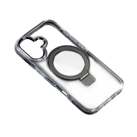 XO K31 iP16 6.1" TPU+Ακρυλική Μαγνητική Θήκη Τηλεφώνου Μαύρο