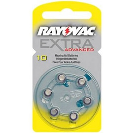 Rayovac Extra Advanced Βαρηκοΐας 10 (6τμχ)