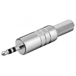 Φίς 3.5mm Stereo Μεταλλικό Αρσ.