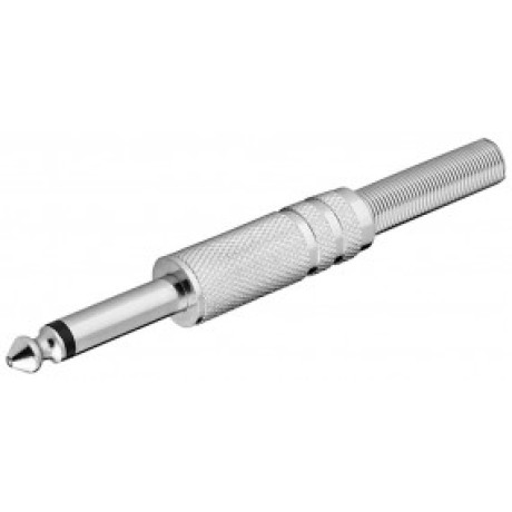 Φίς 6.3mm Mono Μεταλλικό Αρσ.