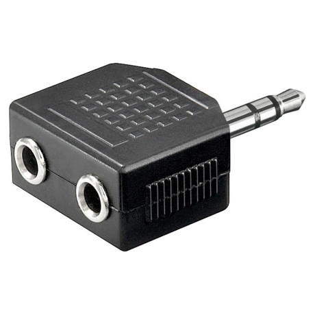 Μετατροπέας Stereo 3.5mm Σε 2 Stereo 3.5mm Θηλ.