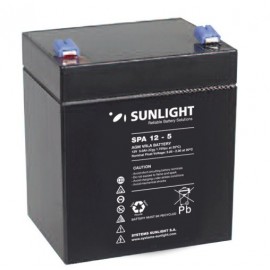 Sunlight Μολύβδου 12V 5A Τετράγωνη (F1)