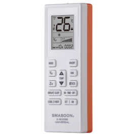 SMASOON K-8008E Universal Τηλεχειριστήριο Κλιματισμού Πορτοκαλί