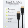 Goobay Καλώδιο HDMI Ethernet Υψηλής Ταχύτητας 4K/60Hz 18Gbit/s Μαύρο 1μ 80101