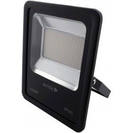 Avide LED Προβολέας Slim SMD 150W Λευκό 4000K