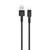 XO NB-Q166 5A Καλώδιο Γρήγορης Φόρτισης για Type-C Μαύρο 1m