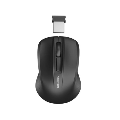 Meetion MT-MINIGO Silent Mini 2.4G Optical Ασύρματο Ποντίκι Μαύρο