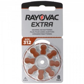 Rayovac Extra Βαρηκοΐας V312 (8τμχ)
