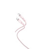 XO NB-Q226A Καλώδιο Φόρτισης - Data 27W Type-C σε Lightning 1m Ροζ