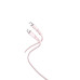 XO NB-Q226A Καλώδιο Φόρτισης - Data 27W Type-C σε Lightning 1m Ροζ