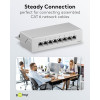 Goobay CAT 6 Patch Panel 8 Θυρών STP Mini/Desktop 93047 Γκρι