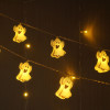 Διακοσμητική Γιρλάντα LED Modee Halloween με Φαντάσματα (165cm/15cm) – Θερμό Λευκό