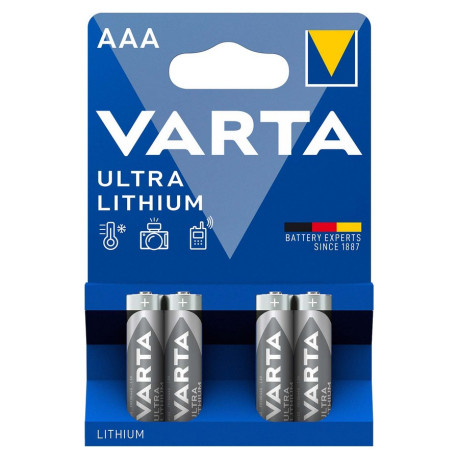 VARTA Ultra Λιθίου 6103 AAA (4τμχ)