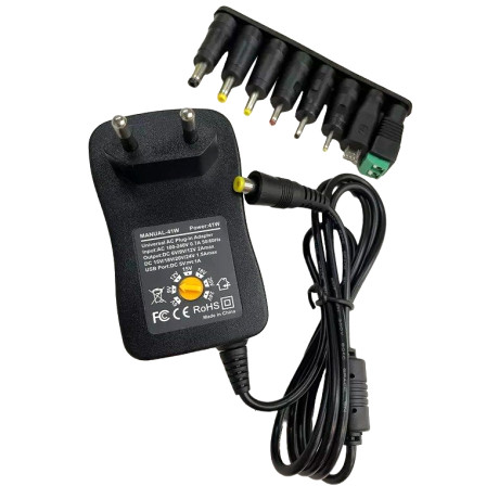 ATC Τροφοδοτικό 41W Switching με 8 κεφαλές 6V-24V