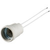Goobay Ντουί Λάμπας E27 με Διπλό Καλώδιο 0.15m Max 100W