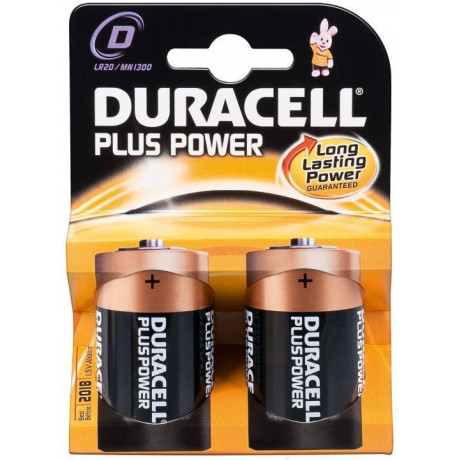 Duracell Plus Power LR20 D (2 τμχ)