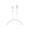 XO NB-R279B Type-c σε 3.5 Καλώδιο Ήχου Λευκό