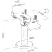 Skill Tech SH006PS Universal Βάση Τερματικού POS
