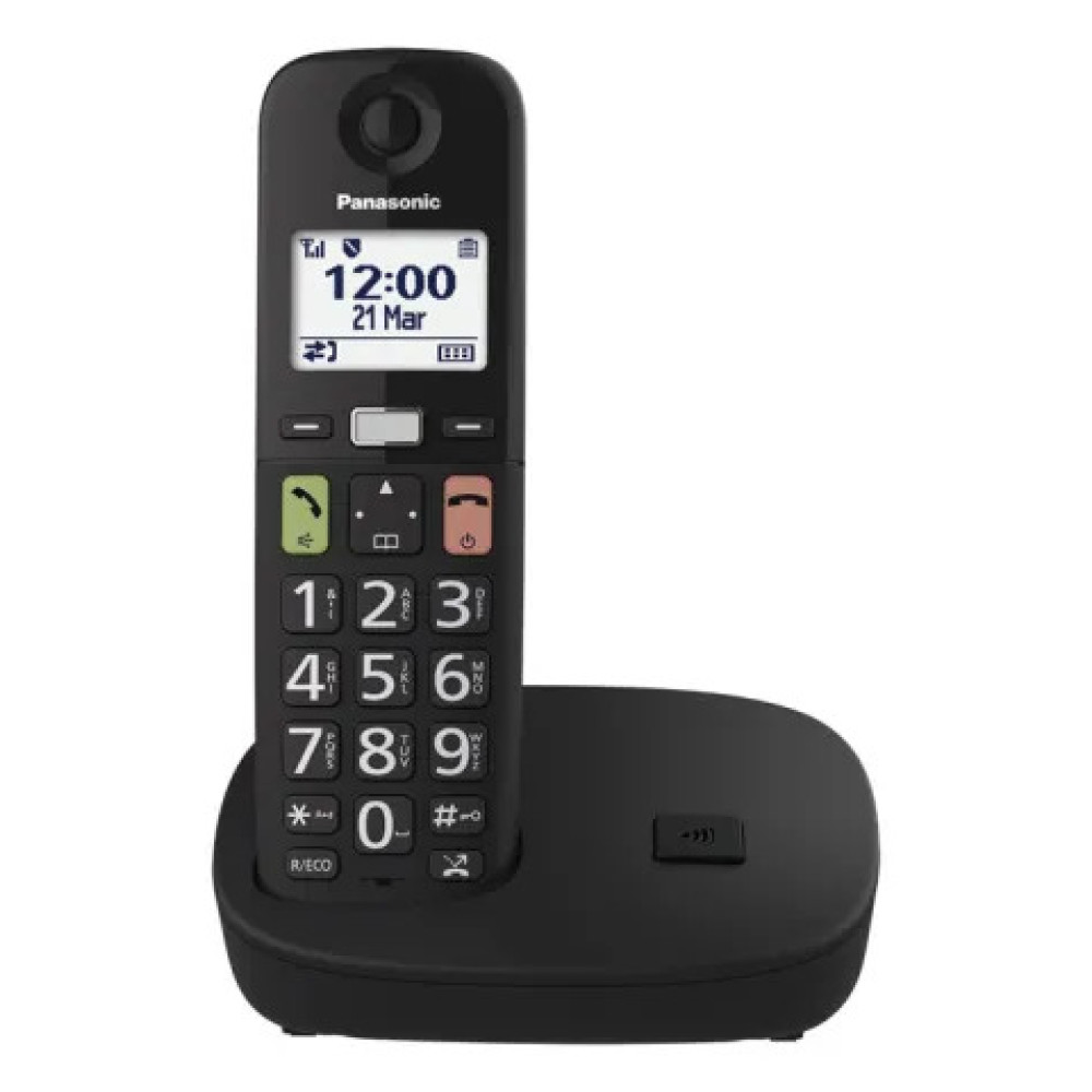 Panasonic KX-TGU110EXB Ασύρματο Τηλέφωνο Μαύρο