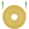Goobay Καλώδιο Οπτικής Ίνας FTTH Μονής Λειτουργίας OS2 Κίτρινο 3μ