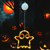 Διακοσμητικό Παραθύρου Modee Halloween LED Φάντασμα (20x20 εκ.)