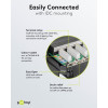 Goobay CAT 6 Patch Panel 8 Θυρών Mini/Desktop 96105 Μαύρο