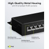 Goobay CAT 6 Patch Panel 8 Θυρών Mini/Desktop 96105 Μαύρο