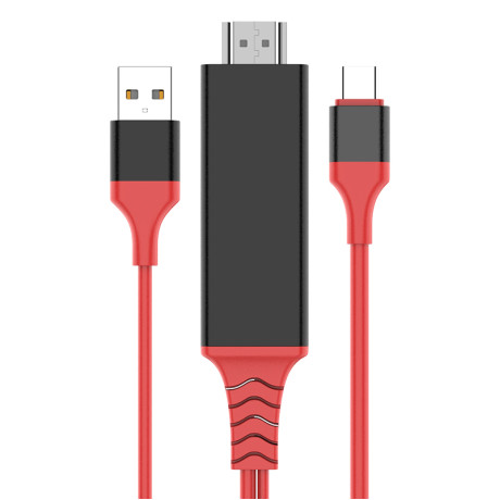 Αντάπτορας Type-C σε HDTV με USB καλώδιο 4k 30hz