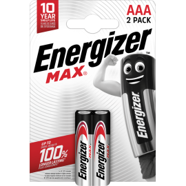Energizer Max Power Αλκαλικές Μπαταρίες E92 LR3/2BP