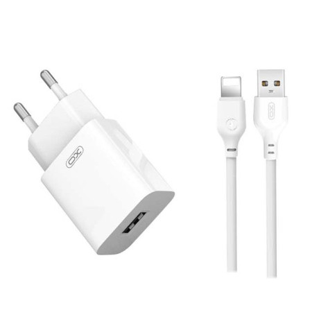 XO L99 2.4A Φορτιστής με Lightning Καλώδιο (NB103)