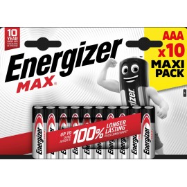 Energizer Max Alkaline AAA (10 τμχ)