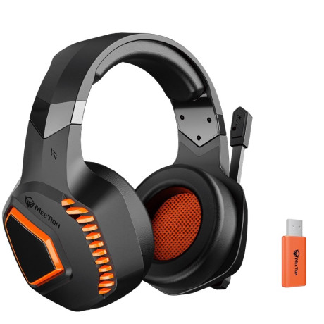 Meetion BTH014 2.4G Bluetooth Gaming Ακουστικά Μαύρο