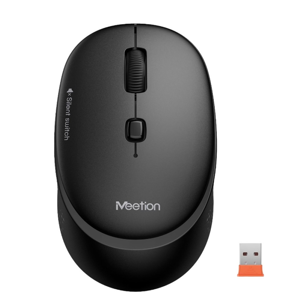 Meetion MT-R571 2.4G Ασύρματο Ποντίκι Μαύρο