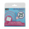 TnB CD File Pockets 25 Double-Sided