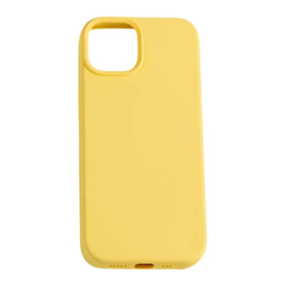 XO K10B iPhone15 Plus 6.7" Θήκη Κινητού Σιλικόνης Κίτρινο