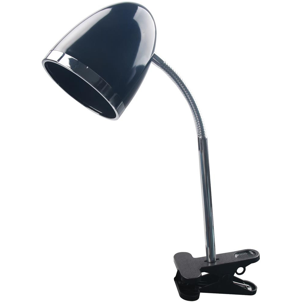 Avide Basic Φωτιστικό Γραφείου με Κλιπ E27 15W Μαύρο