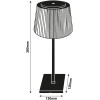 Avide LED Φωτιστικό Γραφείου Λευκό USB 4W
