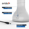 Avide LED Φωτιστικό Γραφείου RGB Mood Light Άσπρο 4W