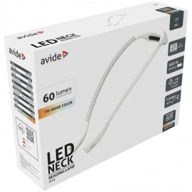 Avide LED Φακός Φωτισμού Λαιμού για Διάβασμα Βιβλίου 2W