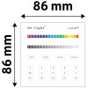 Avide LED Ταινία 12V RGB+W 4 Ζωνών RF Χωνευτό /AC180-240V/ Αφής