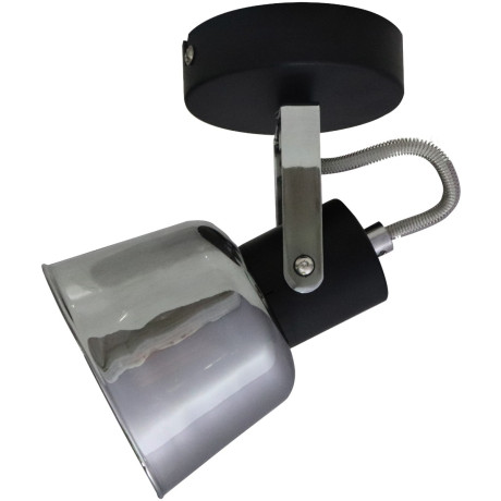 Avide Φωτιστικό Τοίχου Maya 1xE14 Socket Μαύρο