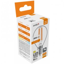 Avide LED Filament Mini Σφαιρική 5.9W E14 NW 4000K Ρυθμιζόμενο