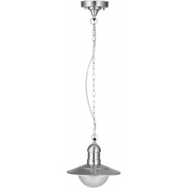 Avide Εξωτερικό Φωτιστικό Οροφής Imperial 1xE27 IP44 Stainless Steel