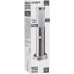 Avide Εξωτερικό Φωτιστικό Κήπου Boca 1xE27 450mm IP44 Σατέν Νίκελ Φωτοκύτταρο