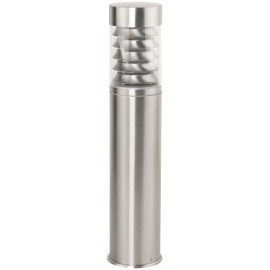 Avide Εξωτερικό Φωτιστικό Κήπου Delmar 1xE27 500mm IP44 Σατέν Νίκελ