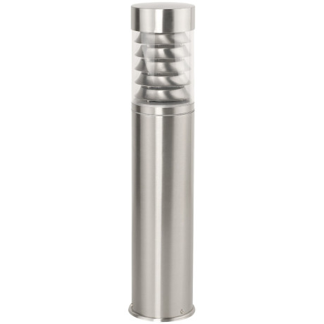 Avide Εξωτερικό Φωτιστικό Κήπου Delmar 1xE27 500mm IP44 Σατέν Νίκελ
