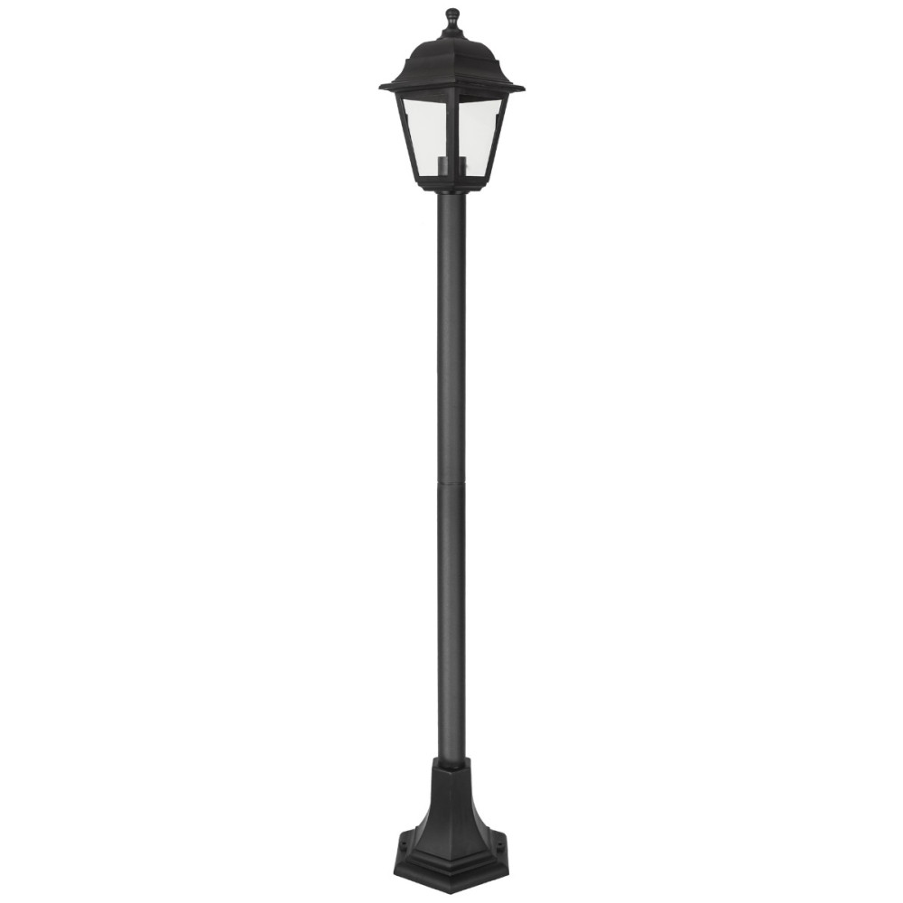 Avide Εξωτερικό Φωτιστικό Κολώνα Blake 1xE27 120cm IP44 Μαύρο